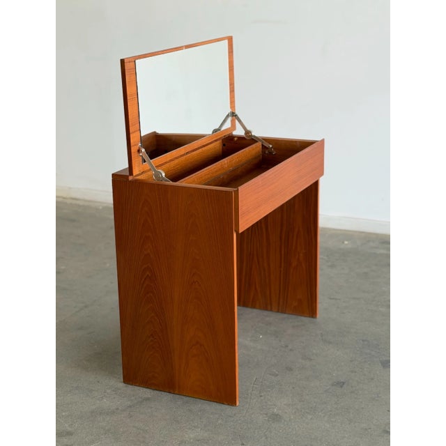 1970s Teak Vanity by Arne Wahl Iversen For Sale - Image 12 of 16