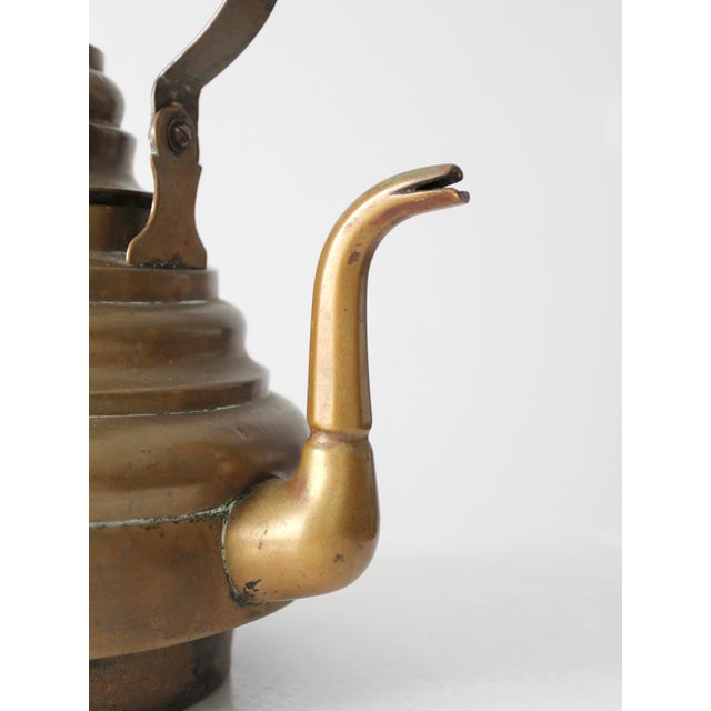 Antique Brass Teapot Chairish