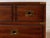 Vintage Campaign Mahogany Tall Chest With Brass Hardware For Sale - Image 4 of 10