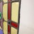 Brown Large Colorful Stained-Glass with Medallion For Sale - Image 8 of 18