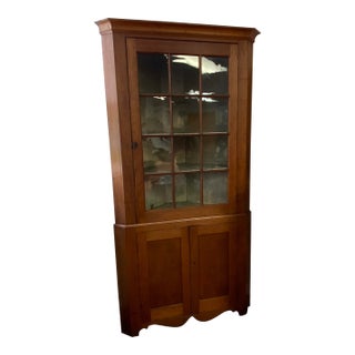 19th Century Corner Cabinet For Sale