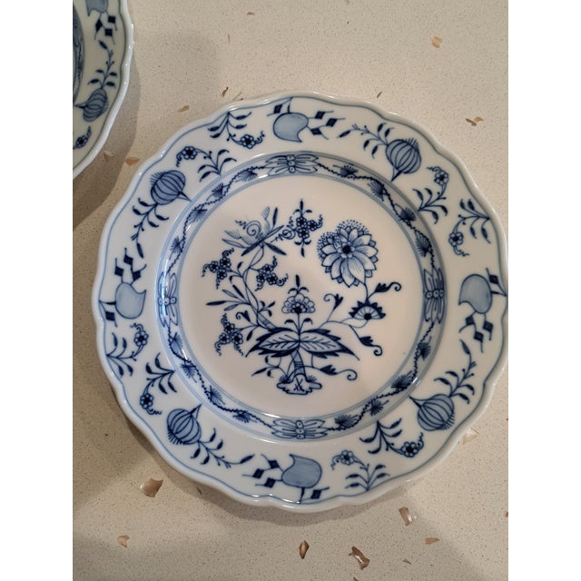Early 1900's Meissen Salad Plates - Set of 6 For Sale - Image 10 of 16