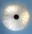 Directoire-Style French Pleated Alabaster Bowl Flush Mount Ceiling Light For Sale - Image 9 of 17