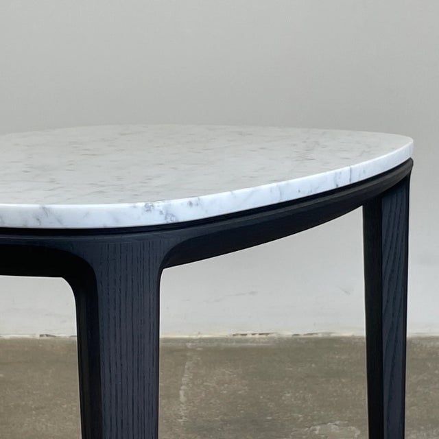 Poliform Henry Marble Side Table For Sale In Los Angeles - Image 6 of 7