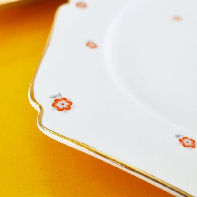 Ceramic Plates from Heinrich & Co Selb Bavaria, Set of 2, in Good conditions. This piece is attributed to the mentioned...