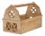 Wood Barn Caddy Tray 15"L For Sale