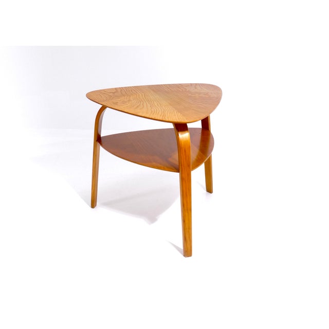 Vintage French Side Table by Hugues Steiner, 1950 For Sale - Image 16 of 16
