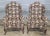 Queen Anne Late 20th Century Pair Southwood Mahogany Philadelphia Style Wing Chairs Needlepoint Fabric For Sale - Image 3 of 11