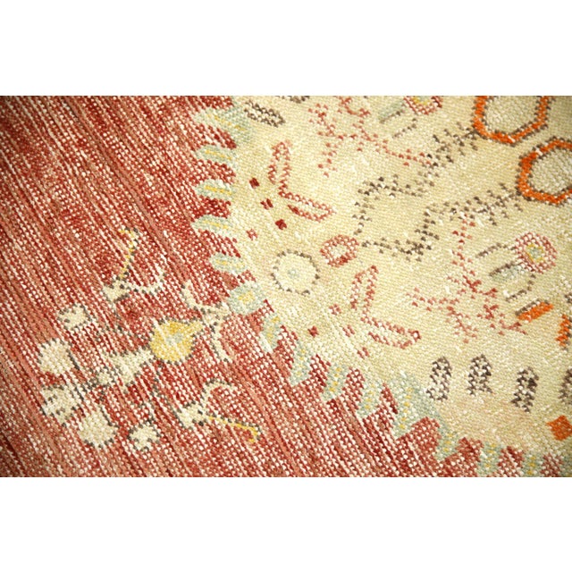 Introducing a one-of-a-kind vintage Turkish hand-knotted wool rug, carefully crafted by skilled artisans using traditional...