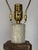 Mid 20th Century Italian Neoclassical Corinthian Column Table Lamps Distressed Giltwood - a Pair For Sale - Image 9 of 15