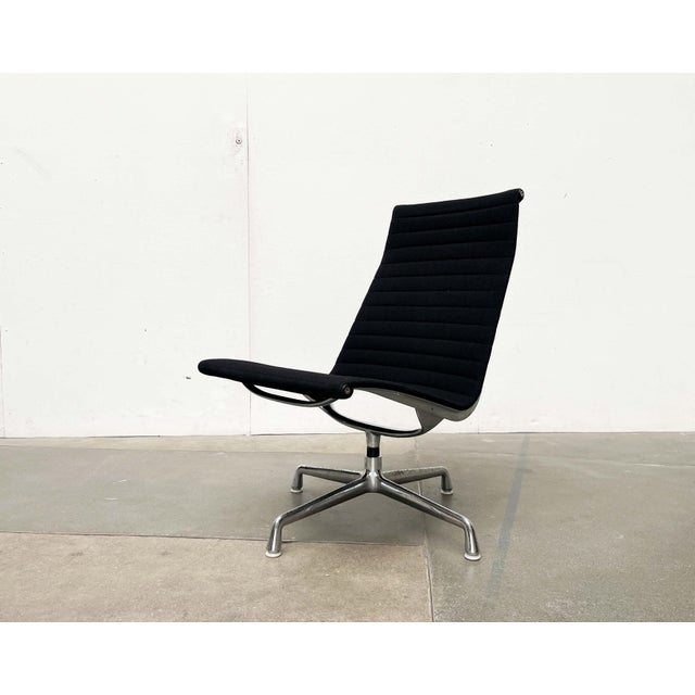 Mid-Century Modern EA 116 Aluminium Swivel Lounge Chairs by Charles & Ray Eames for Herman Miller / Vitra, 1960s, Set of 2 For Sale - Image 12 of 18