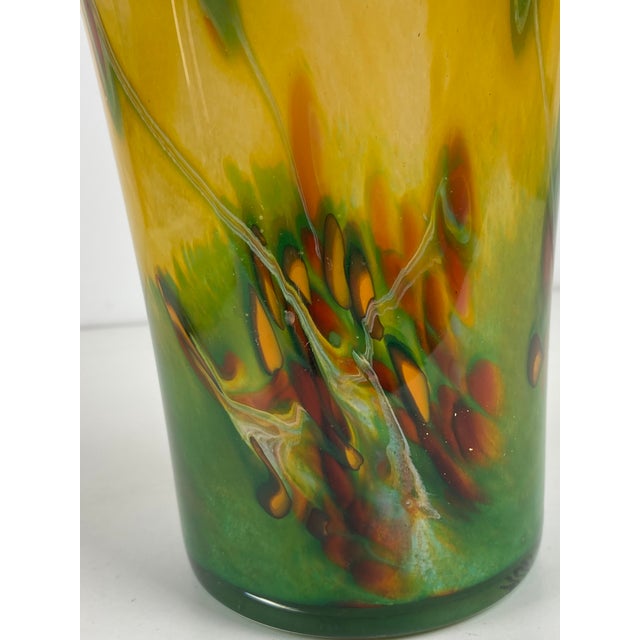 1950s Large French School Glass Vase, 1950s For Sale - Image 5 of 8