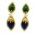 1970s Spritzer & Fuhrmann French Guilloché Enamel Diamond Earrings, Pair For Sale - Image 9 of 14