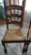 Shabby Chic 4 (Four) French Country Vintage Ladder Back Chairs For Sale - Image 3 of 5