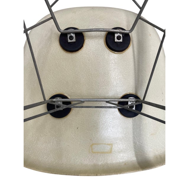 Wood Herman Miller Eames Fiberglass Shell Rocking Chair, 1950s For Sale - Image 7 of 7