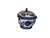 Late 19th Century Antique Ridgways Willow Pattern Soup Tureen Covered Bowl Blue White Semi China England c.1891 For Sale - Image 5 of 6