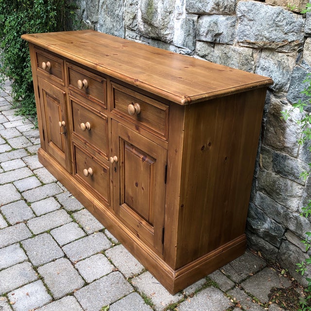 Rustic Solid Pine or Sideboard Chairish