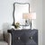 Kenneth Ludwig Chicago Pavia Black Vanity Mirror For Sale - Image 4 of 6