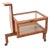 Art Deco Walnut Serving Cart, 1930s For Sale