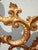 Gold Vintage Italian Rococo Ornate Gold Gilt King Headboard ~ Hollywood Regency For Sale - Image 8 of 14