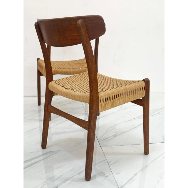 Hans Wegner Ch23 Dining Chairs Carl Hansen & Son, Denmark