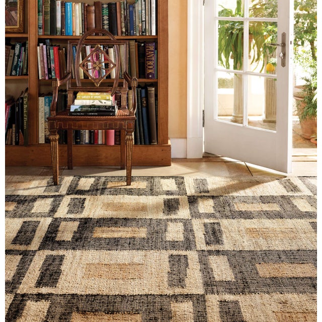 Contemporary Bunny Williams for Dash & Albert Cassia Woven Jute Rug, 3' x 5' For Sale - Image 3 of 4