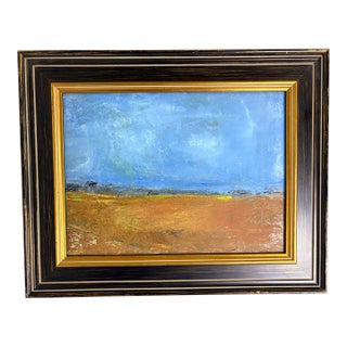 Modern Late 20th Century Impressionist Landscape Painting For Sale