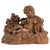 Terracotta Figurine of Child with Bird For Sale