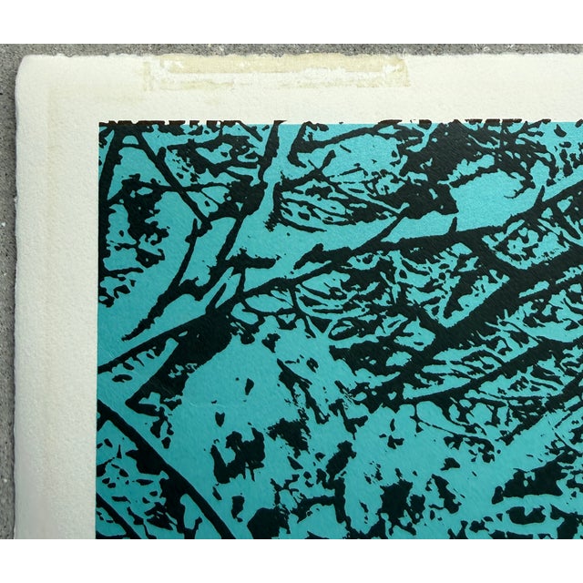 Albert Frank Quinlan Limited Edition Color Lithograph "Wet Snow" 1975 For Sale - Image 10 of 13
