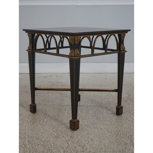Age: Approx: 30 Years Old Details: Quality Construction Stretcher Base Frame Stunning Chinoiserie Decorated Details...