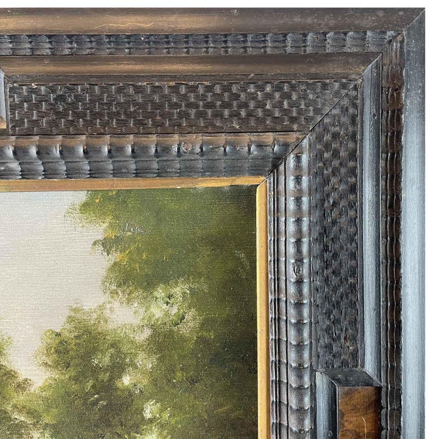 1950s Gigi Comolli, Italian Landscape, 1950s, Oil on Canvas, Framed For Sale - Image 5 of 9