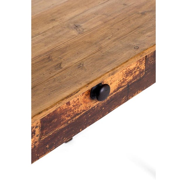 Welsh Preparation Table in Pine For Sale - Image 11 of 15