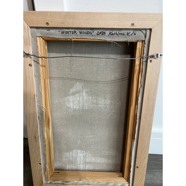 Winter Woods by Kathleen Kolb For Sale - Image 4 of 4