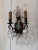 Pair of Late 19th Century Bronze and Crystal Sconces For Sale - Image 6 of 10