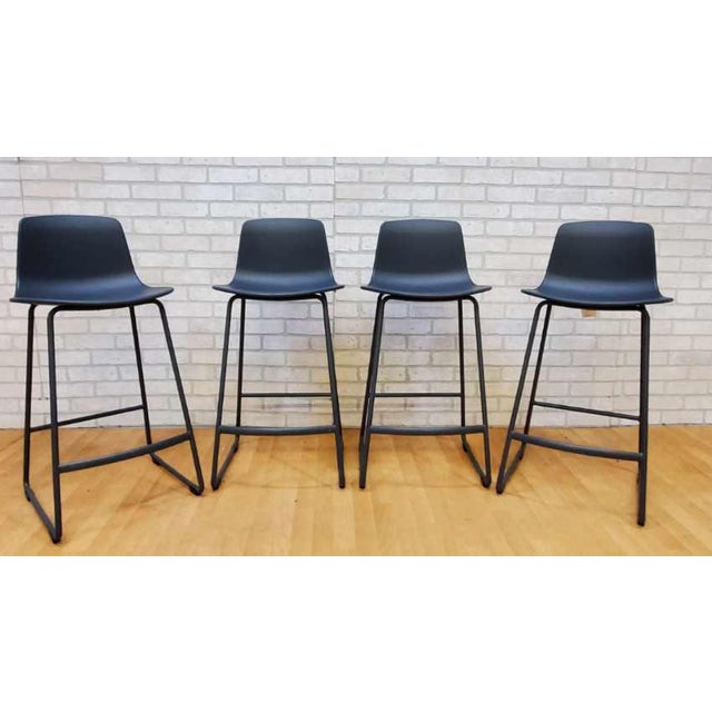 Mid Century Modern Steelcase Coalesse Enea Lottus Sculpted Sled Bar