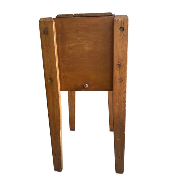 Porter Blanchard The Blanchard Butter Churn Stand C. 1800s For Sale - Image 4 of 8