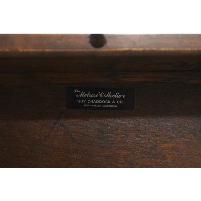 Guy Chaddock Jacobean Distressed Oak Nesting Tables For Sale - Image 17 of 17