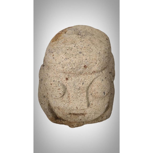 Peruvian Artist, Recuay Culture Anthropomorphic Sculpture, 400BCE-400CE, Carved Stone For Sale - Image 10 of 14