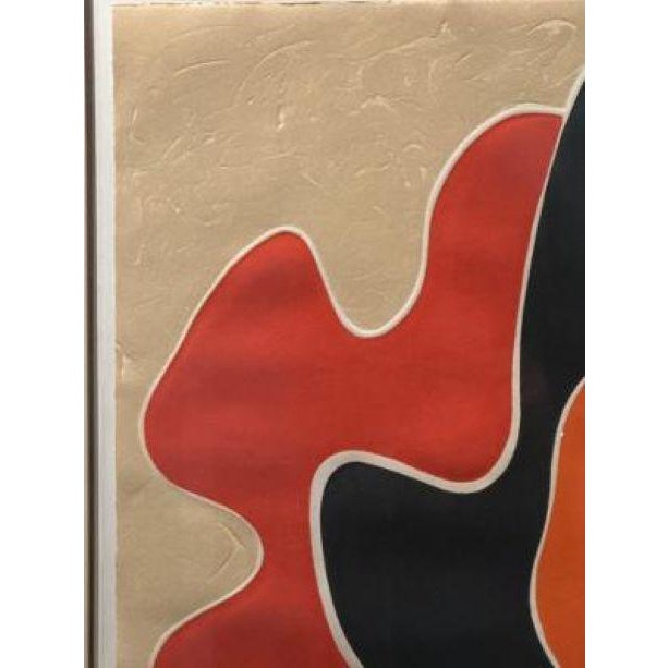 1970s 1970s Barbara Kwaśniewska “Dame De Trèfles” (Queen of Clubs) Signed Embossed Print 78/150 For Sale - Image 5 of 14