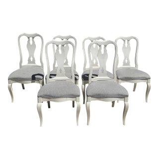 Set of 6 Miller Farmhouse Dining Tables From Ethan Allen For Sale