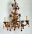 Vintage Italian Murano Glass Floral Chandelier For Sale In West Palm - Image 6 of 12