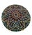 Mid-Century Modern Round Wool Rug with Optical Design, Italy, 1970s For Sale - Image 3 of 6