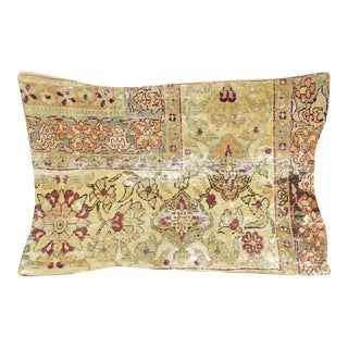 1960s Persian Kerman Pillow For Sale