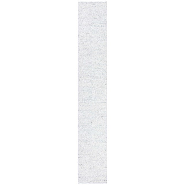 Contemporary Alpine Handmade in Natural Lambswool Runner by Doris Leslie Blau For Sale