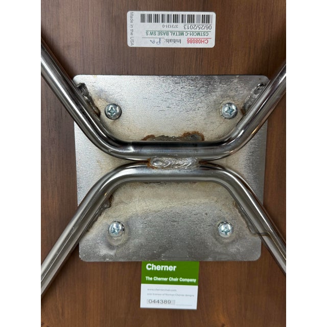Norman Cherner for Cherner Chair Company Cherner Counter Stools, Set of Four For Sale - Image 12 of 12