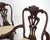 Mid 20th Century Set of 10 New Linen Upholstery Walnut Dining Chairs by Henredon Mint For Sale - Image 5 of 16
