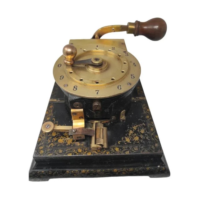 Antique Cheque Printing from Trog & Rohrig Rome, 1891 For Sale - Image 3 of 10