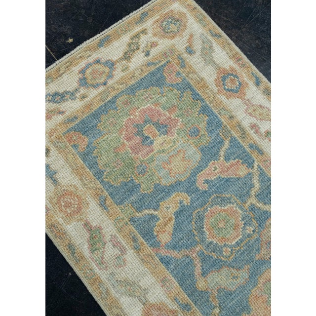 Early 21st Century Turkish Oushak Runner Rug 2'3" x 5'9" #17255 For Sale - Image 5 of 8