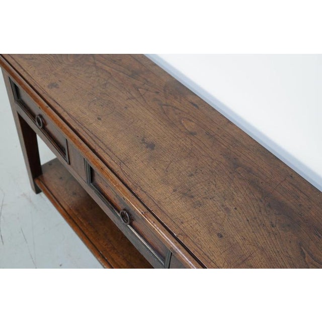 Antique Spanish Rustic Chestnut Farmhouse Table, 18th Century For Sale - Image 13 of 15