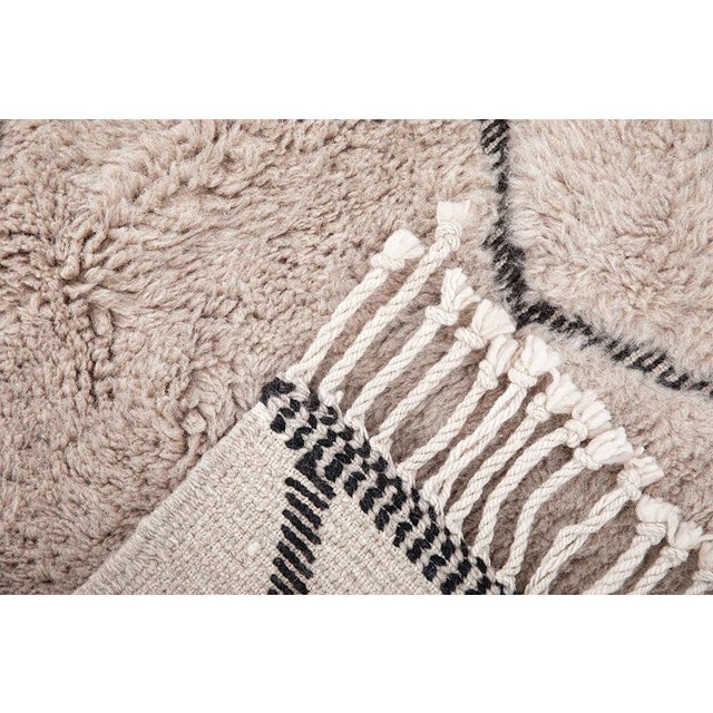 Hand-Knotted Wool Rug by Azele Studio For Sale - Image 4 of 10